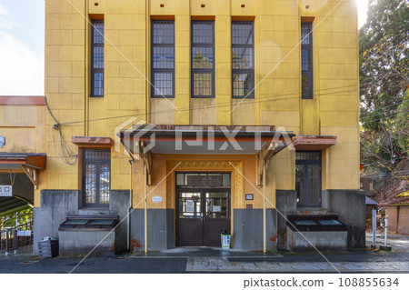 Cable Enryakuji Station Retro station building exterior Cable Enryakuji Station Retro station building exterior 108855634