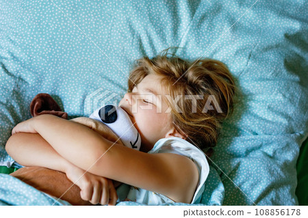 Cute Little Preschool Girl Sleeping In Bed. Adorable Preschool Child Dreaming, Healthy Sleep Of Children By Day. Deep Sleeping Of Toddler. Kids Resting. Cute Little Preschool Girl Sleeping In Bed. Adorable Preschool Child Dreaming, Healthy Sleep Of Children By Day. Deep Sleeping Of Toddler. Kids Resting. 108856178