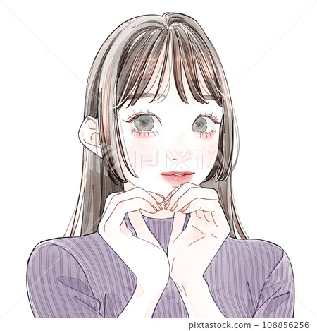 heart with both hands 108856256
