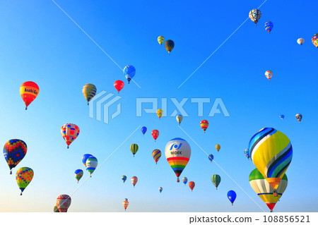 [Saga Prefecture] Simultaneous takeoff of Saga International Balloon Fiesta 108856521