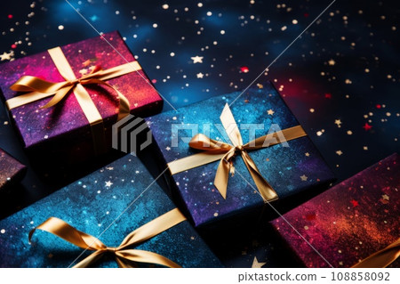 彩色禮物盒 AI 生成圖像 AI 圖像 108858092