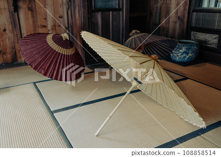 江戶時代的日本雨傘批發商 108858514