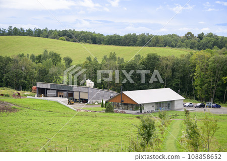 Exterior view of “Biei Farm” in Hokkaido Exterior view of “Biei Farm” in Hokkaido 108858652
