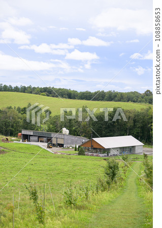 Exterior view of “Biei Farm” in Hokkaido 108858653