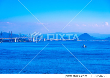 瀨戶大橋和瀨戶內海 108858729