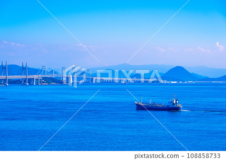 瀨戶大橋和瀨戶內海 瀨戶大橋和瀨戶內海 108858733