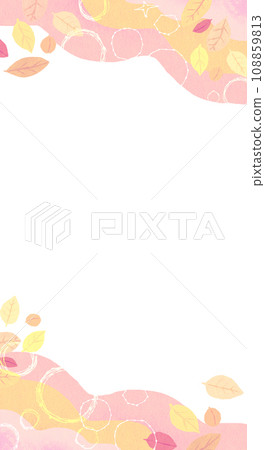 Background material of colorful autumn leaves back image 108859813