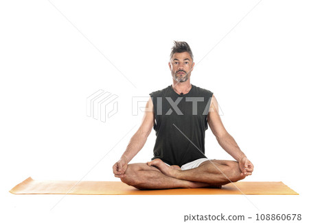 hatha yoga asana 108860678