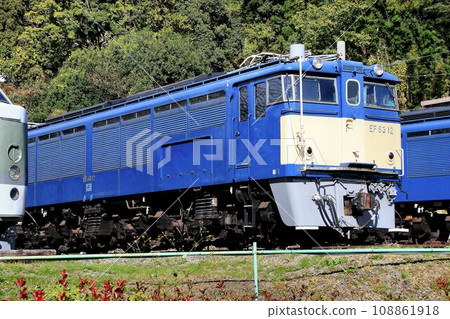 Sound the whistle!! Conveying the majesty of yesteryear to the present day...Sherpa of the mountain pass, EF63 electric locomotive [single engine] 108861918
