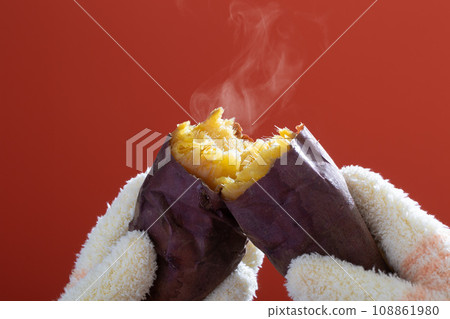 烤地瓜 地瓜 烤地瓜 地瓜 108861980