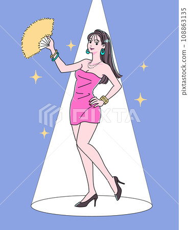 Body-con women during the bubble period Body-con women during the bubble period 108863135