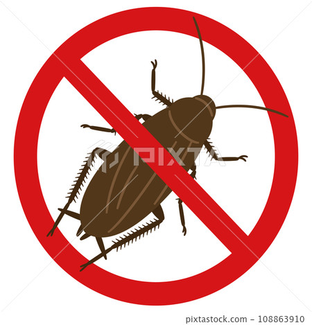 No cockroach mark No cockroach mark 108863910