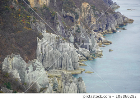 從Hotokegaura停車場看到的景色（青森縣西村） 108866282