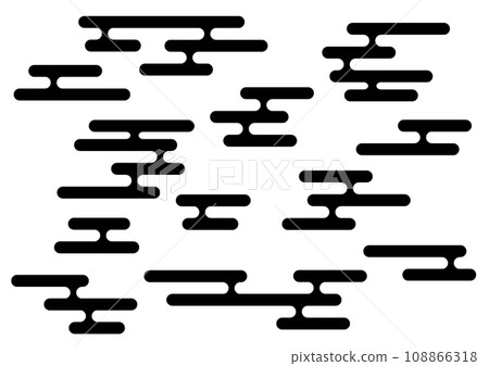 A set of various shapes of e-kasumi A set of various shapes of e-kasumi 108866318
