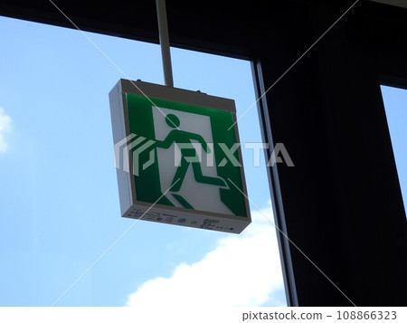 緊急出口信息板 108866323