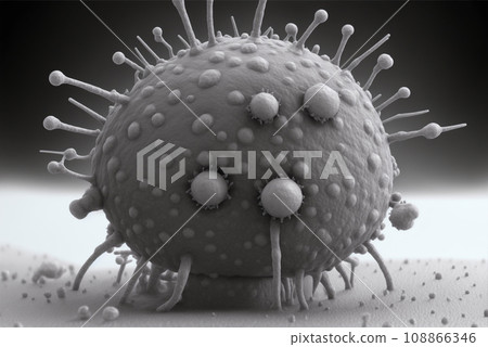 Unknown virus AI generated image 108866346