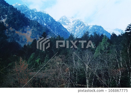 Northern heavy snowfall in early winter with snow remaining Northern heavy snowfall in early winter with snow remaining 108867775