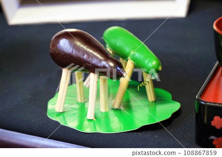 靈馬、靈牛、牛馬、盂蘭盆、靈架、盂蘭盆架、佛壇 108867859