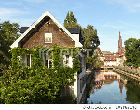 Strasbourg cityscape. Old city of Strasbourg, France. 108868186