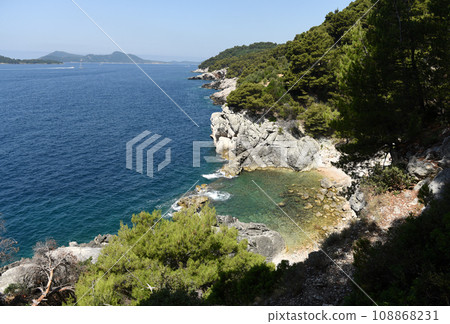 Picturesque Mediterranean bay. Summer travels Picturesque Mediterranean bay. Summer travels 108868231