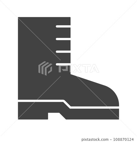 Long Boots icon vector image. Long Boots icon vector image. 108870124