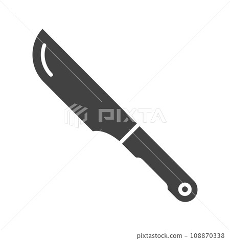 Kitchen Knife icon vector image. Kitchen Knife icon vector image. 108870338