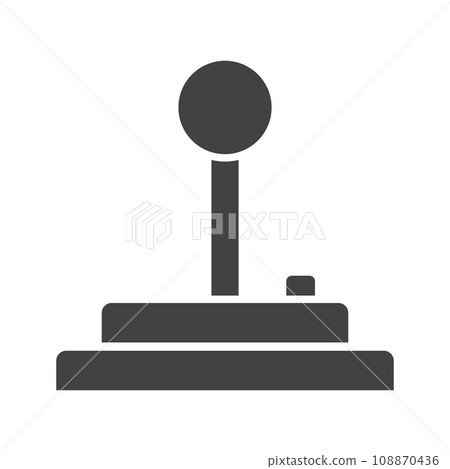 Joystick icon vector image. Joystick icon vector image. 108870436