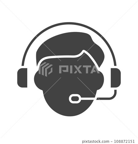 Customer Care icon vector image. 108872151