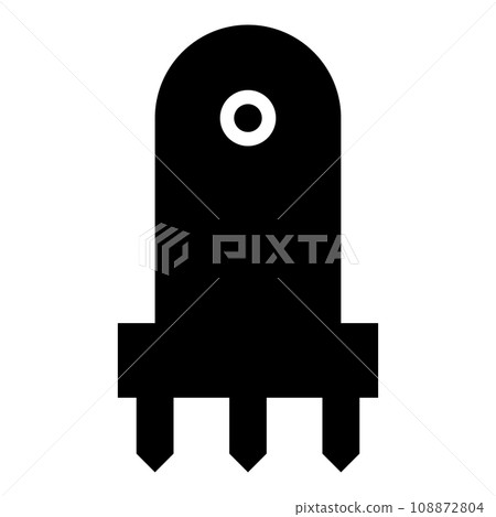 Laser level tool measure building engineering equipment device for builder construction tool icon black color vector illustration image flat style Laser level tool measure building engineering equipment device for builder construction tool icon black color vector illustration image flat style 108872804