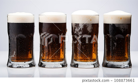 Set of Glasses of Beer Set of Glasses of Beer 108873661