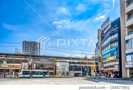 Cityscape of Ichikawa City, Chiba Prefecture Motoyawata Station 108873902