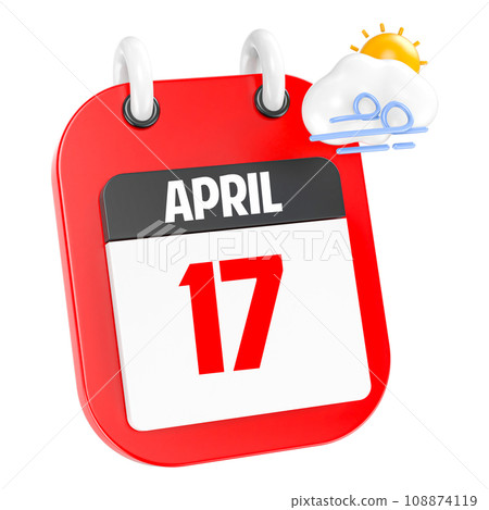 icon calendar 3d render of day icon calendar 3d render of day 108874119