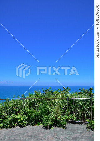 View of the Sea of Japan from Cape Kakuda Lighthouse (Niigata Prefecture) 108876030