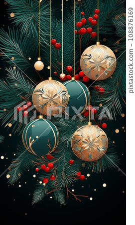 Winter holidays background Winter holidays background 108876169