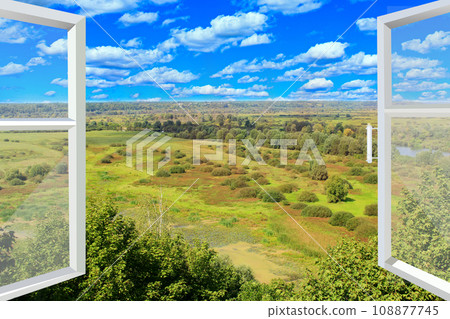 An open window to view from high 108877745