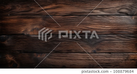 Dark Old Wood Texture or Background Top View 108879684