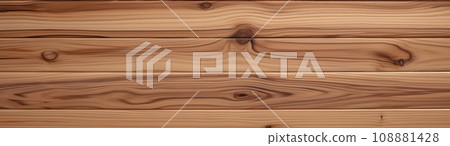 pine wood texture. Super long walnut planks texture background. 108881428