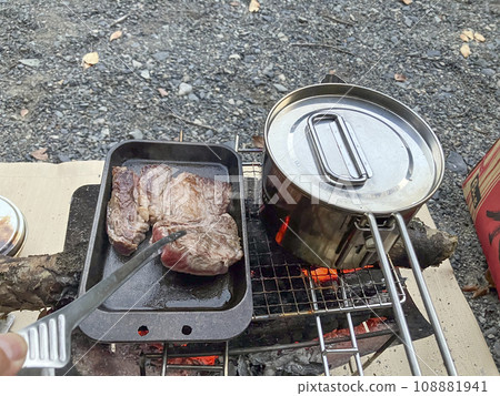 Steak with camp Steak with camp 108881941