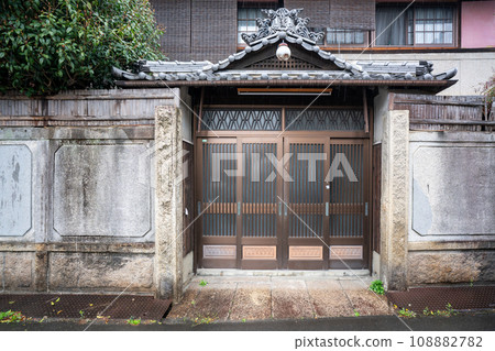 拍攝保留了本色（紅燈區）遺跡的京都府八幡市橋本區 108882782