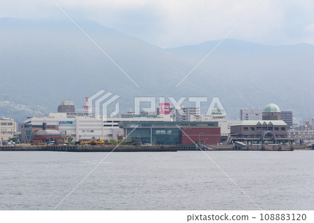 Kure townscape seen from the sea Kure townscape seen from the sea 108883120