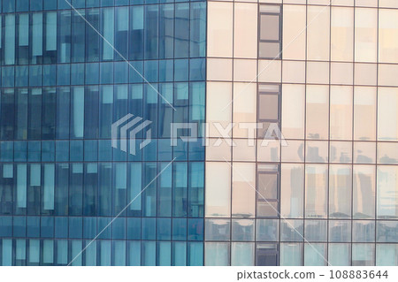 detail short of singapore modern city buildings. 108883644