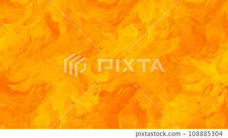 An abstract oil painting with fragments of artwork and paint brush strokes creates a modern and contemporary art background. The painting is highlighted by a beautiful orange color texture. An abstract oil painting with fragments of artwork and paint brush strokes creates a modern and contemporary art background. The painting is highlighted by a beautiful orange color texture. 108885304