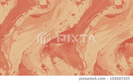 An abstract oil painting with fragments of artwork and paint brush strokes creates a modern and contemporary art background. The painting is highlighted by a beautiful orange color texture. An abstract oil painting with fragments of artwork and paint brush strokes creates a modern and contemporary art background. The painting is highlighted by a beautiful orange color texture. 108885305