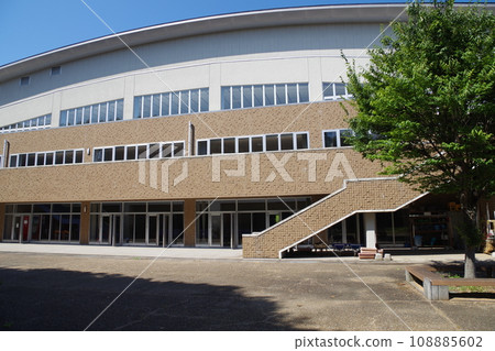 View of Okinoshima Town Sports Park building 108885602