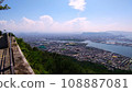 View from Yashima Mountaintop Observation Deck, Takamatsu City, Kagawa Prefecture 108887081
