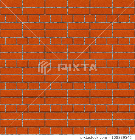 Brick drawing. Seamless red brick wall background - texture pattern for continuous replication. Brick drawing. Seamless red brick wall background - texture pattern for continuous replication. 108889545