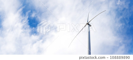 Wind Turbines Windmill Energy Farm. windmill wind turbines in field. 108889890