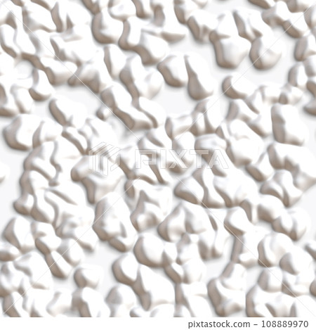 Bubble plastic seamless pattern. Seamless Hi-res (8000x8000) texture, realistic polyethylene bubble packaging. 108889970