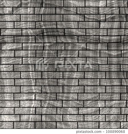 Art brick drawing. White and grey brick wall seamless background- texture pattern for continuous replication. Art brick drawing. White and grey brick wall seamless background- texture pattern for continuous replication. 108890068