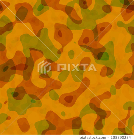 Seamless camouflage fabric texture. Seamless Hi-res (8000x8000) texture. Modern stylish abstract texture. 108890284
